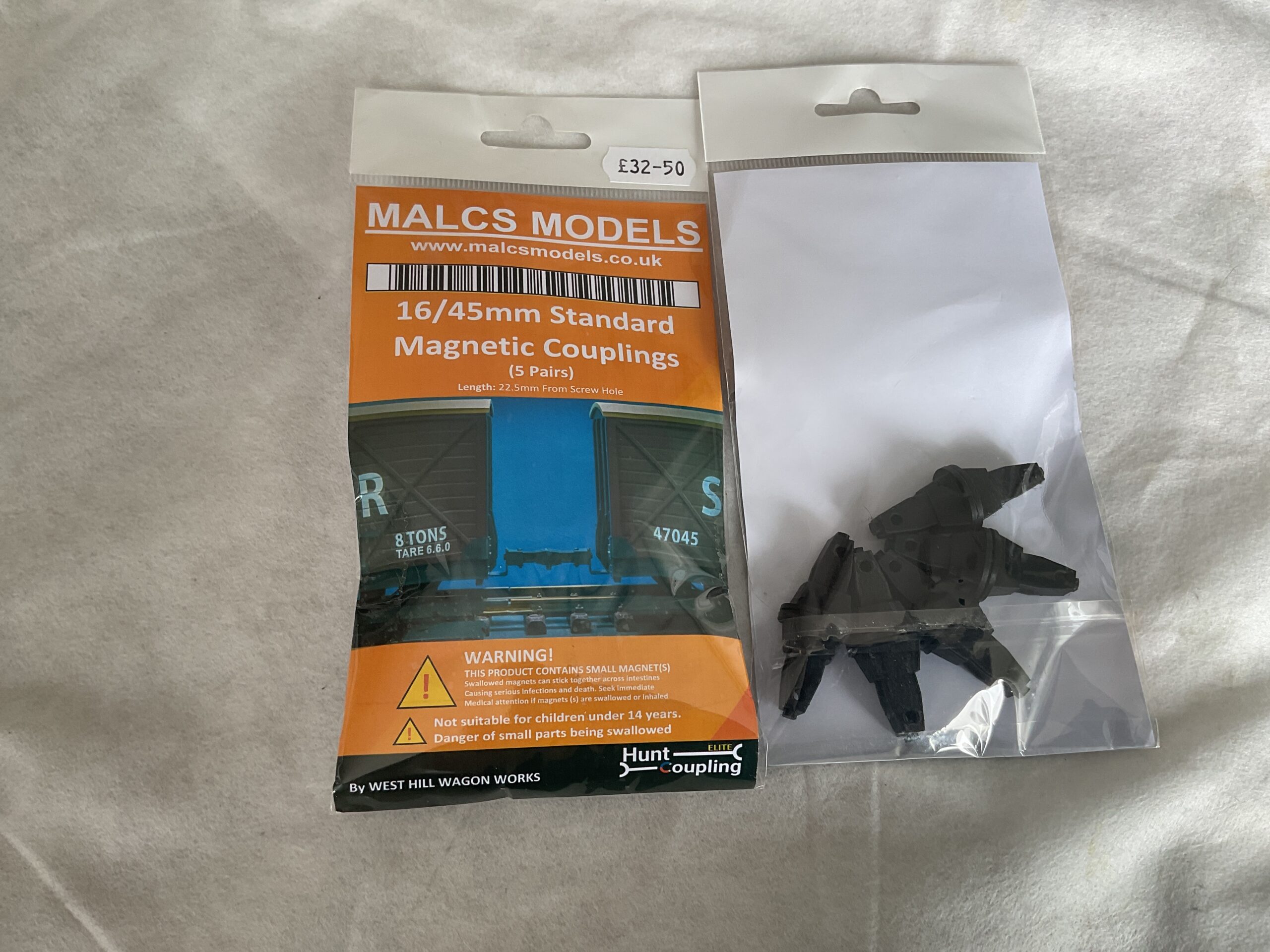 16/45mm standard Magnetic Couplings
